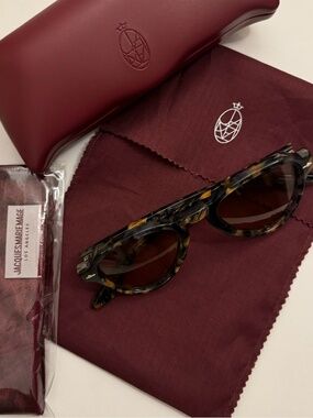 Jacques Marie Mage JMM Hatfield Sunglass in Goldstone Limited Edition 15/75